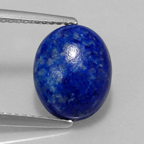 4,01 ctw natürlicher blauer Lapislazuli, Oval Schliff, Lichtundurchlässig