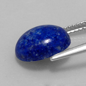 4,01 ctw natürlicher blauer Lapislazuli, Oval Schliff, Lichtundurchlässig