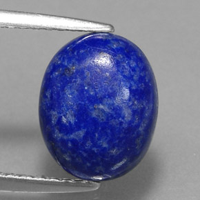 3,13 ctw natürlicher blauer Lapislazuli, Oval Schliff, Lichtundurchlässig