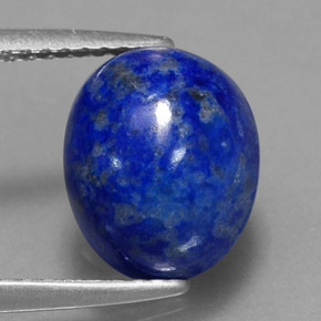 4,27 ctw natürlicher blauer Lapislazuli, Oval Schliff, Lichtundurchlässig