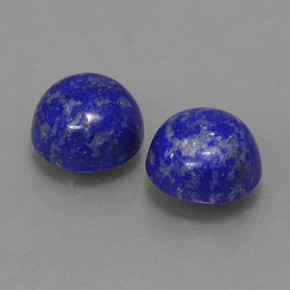  ct natürliche blauer Lapislazuli-Edelsteine, Rundschliff, Lichtundurchlässig