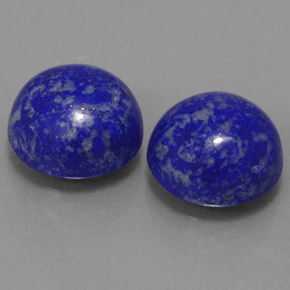  ct natürliche blauer Lapislazuli-Edelsteine, Rundschliff, Lichtundurchlässig