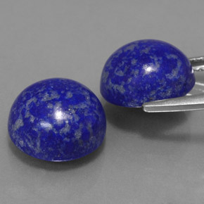  ct natürliche blauer Lapislazuli-Edelsteine, Rundschliff, Lichtundurchlässig