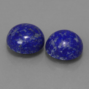  ct natürliche blauer Lapislazuli-Edelsteine, Rundschliff, Lichtundurchlässig