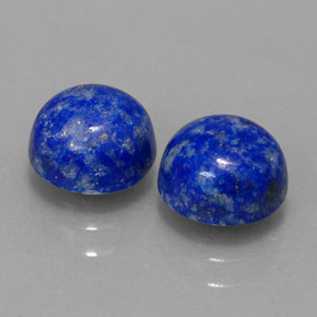 ct natürliche blauer Lapislazuli-Edelsteine, Rundschliff, Lichtundurchlässig