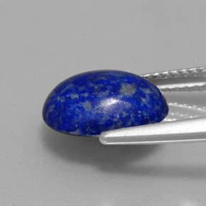 3,12 ctw natürlicher blauer Lapislazuli, Oval Schliff, Lichtundurchlässig