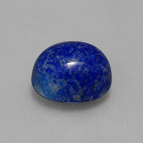 3,87 ctw natürlicher blauer Lapislazuli, Oval Schliff, Lichtundurchlässig