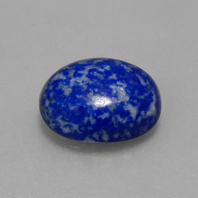 3,97 ctw natürlicher blauer Lapislazuli, Oval Schliff, Lichtundurchlässig