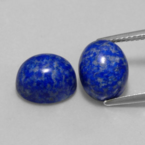  ct natürliche blauer Lapislazuli-Edelsteine, Oval Schliff, Lichtundurchlässig