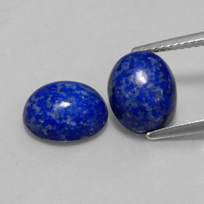  ct natürliche blauer Lapislazuli-Edelsteine, Oval Schliff, Lichtundurchlässig