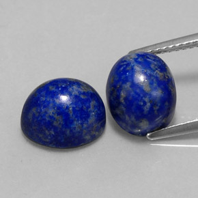  ct natürliche blauer Lapislazuli-Edelsteine, Oval Schliff, Lichtundurchlässig