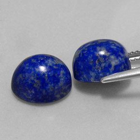  ct natürliche blauer Lapislazuli-Edelsteine, Oval Schliff, Lichtundurchlässig