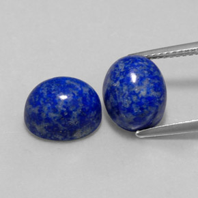  ct natürliche blauer Lapislazuli-Edelsteine, Oval Schliff, Lichtundurchlässig