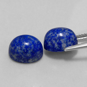  ct natürliche blauer Lapislazuli-Edelsteine, Oval Schliff, Lichtundurchlässig