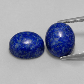  ct natürliche blauer Lapislazuli-Edelsteine, Oval Schliff, Lichtundurchlässig