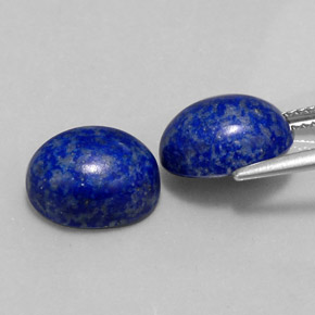  ct natürliche blauer Lapislazuli-Edelsteine, Oval Schliff, Lichtundurchlässig