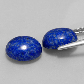  ct natürliche blauer Lapislazuli-Edelsteine, Oval Schliff, Lichtundurchlässig