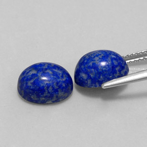  ct natürliche blauer Lapislazuli-Edelsteine, Oval Schliff, Lichtundurchlässig