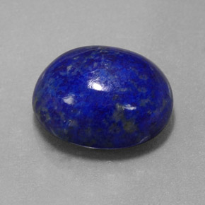 5,56 ctw natürlicher blauer Lapislazuli, Oval Schliff, Lichtundurchlässig