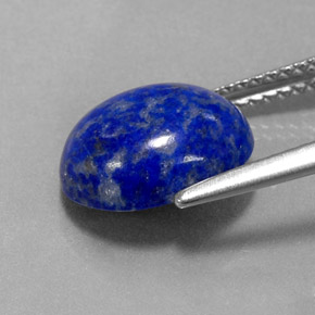 3,72 ctw natürlicher blauer Lapislazuli, Oval Schliff, Lichtundurchlässig