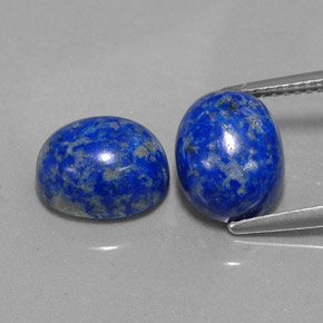  ct natürliche blauer Lapislazuli-Edelsteine, Oval Schliff, Lichtundurchlässig