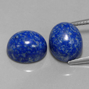  ct natürliche blauer Lapislazuli-Edelsteine, Oval Schliff, Lichtundurchlässig