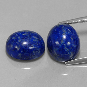  ct natürliche blauer Lapislazuli-Edelsteine, Oval Schliff, Lichtundurchlässig