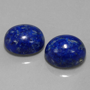  ct natürliche blauer Lapislazuli-Edelsteine, Oval Schliff, Lichtundurchlässig
