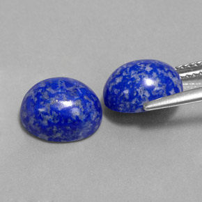  ct natürliche blauer Lapislazuli-Edelsteine, Oval Schliff, Lichtundurchlässig