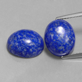  ct natürliche blauer Lapislazuli-Edelsteine, Oval Schliff, Lichtundurchlässig