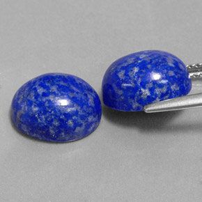  ct natürliche blauer Lapislazuli-Edelsteine, Oval Schliff, Lichtundurchlässig