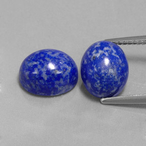  ct natürliche blauer Lapislazuli-Edelsteine, Oval Schliff, Lichtundurchlässig