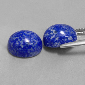  ct natürliche blauer Lapislazuli-Edelsteine, Oval Schliff, Lichtundurchlässig