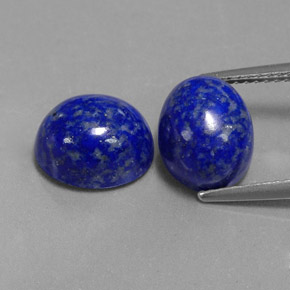  ct natürliche blauer Lapislazuli-Edelsteine, Oval Schliff, Lichtundurchlässig