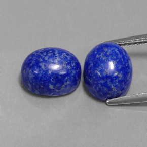  ct natürliche blauer Lapislazuli-Edelsteine, Oval Schliff, Lichtundurchlässig