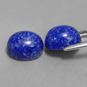  ct natürliche blauer Lapislazuli-Edelsteine, Oval Schliff, Lichtundurchlässig