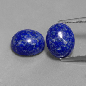  ct natürliche blauer Lapislazuli-Edelsteine, Oval Schliff, Lichtundurchlässig