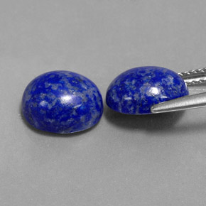  ct natürliche blauer Lapislazuli-Edelsteine, Oval Schliff, Lichtundurchlässig
