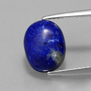 2,82 ctw natürlicher blauer Lapislazuli, Oval Schliff, Lichtundurchlässig