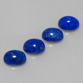  ct natürliche blauer Lapislazuli-Edelsteine, Oval Schliff, Lichtundurchlässig