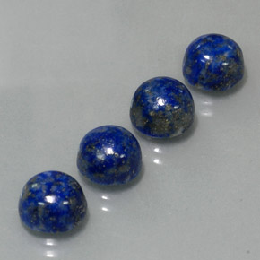  ct natürliche blauer Lapislazuli-Edelsteine, Rundschliff, Lichtundurchlässig