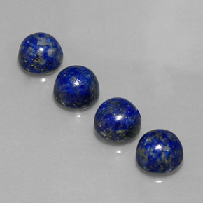  ct natürliche blauer Lapislazuli-Edelsteine, Rundschliff, Lichtundurchlässig