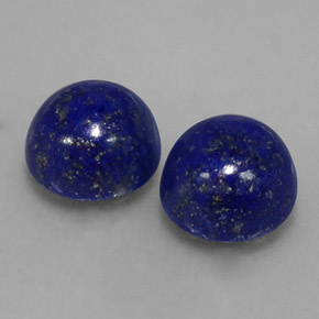  ct natürliche blauer Lapislazuli-Edelsteine, Rundschliff, Lichtundurchlässig