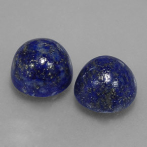  ct natürliche blauer Lapislazuli-Edelsteine, Rundschliff, Lichtundurchlässig