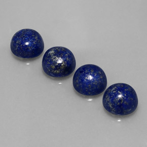  ct natürliche blauer Lapislazuli-Edelsteine, Rundschliff, Lichtundurchlässig