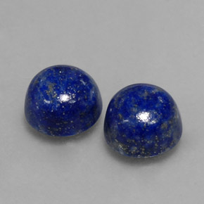  ct natürliche blauer Lapislazuli-Edelsteine, Rundschliff, Lichtundurchlässig