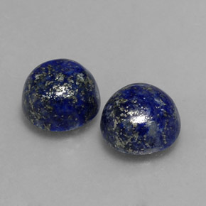  ct natürliche blauer Lapislazuli-Edelsteine, Rundschliff, Lichtundurchlässig