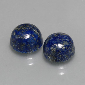  ct natürliche blauer Lapislazuli-Edelsteine, Rundschliff, Lichtundurchlässig