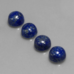  ct natürliche blauer Lapislazuli-Edelsteine, Rundschliff, Lichtundurchlässig