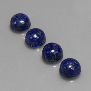  ct natürliche blauer Lapislazuli-Edelsteine, Rundschliff, Lichtundurchlässig